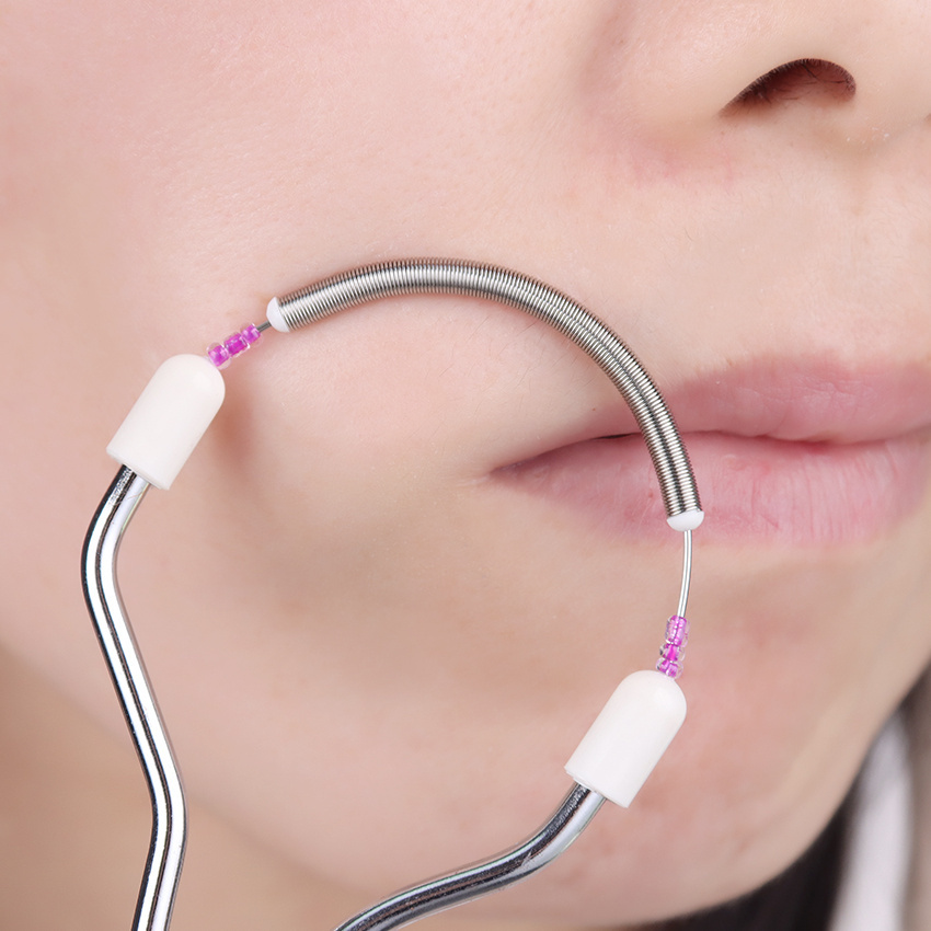 Skincare Routine - 1/2pcs Painless Spring Roller Facial Epilator