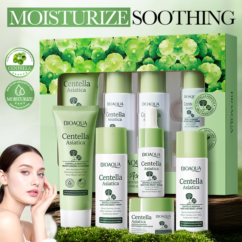 Skincare Bioaqua - 5pcs/set BIOAQUA Centella Asiatica Skin Care