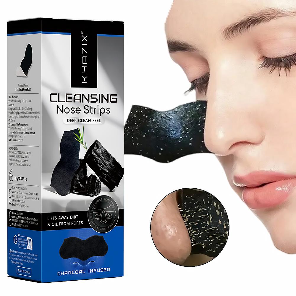 Charcoal Pore Strip - Natural Charcoal Deep Cleansing Pore Strips