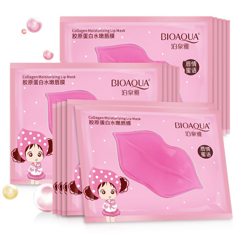 Skincare Bioaqua - 15pcs BIOAQUA Crystal Collagen Lip Mask