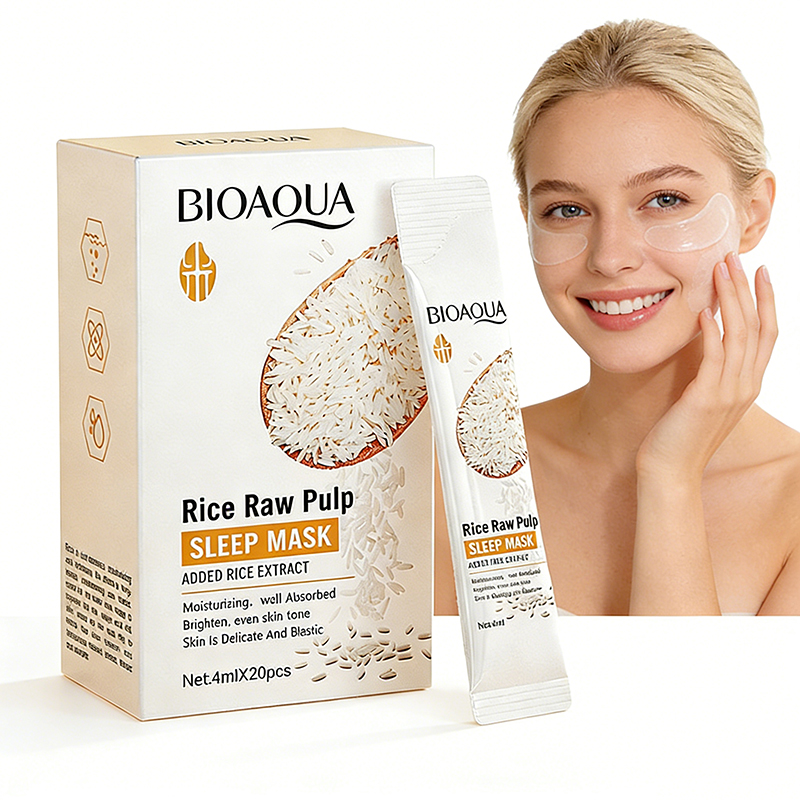 Skincare Bioaqua - BIOAQUA White Rice Sleeping Facial Masks