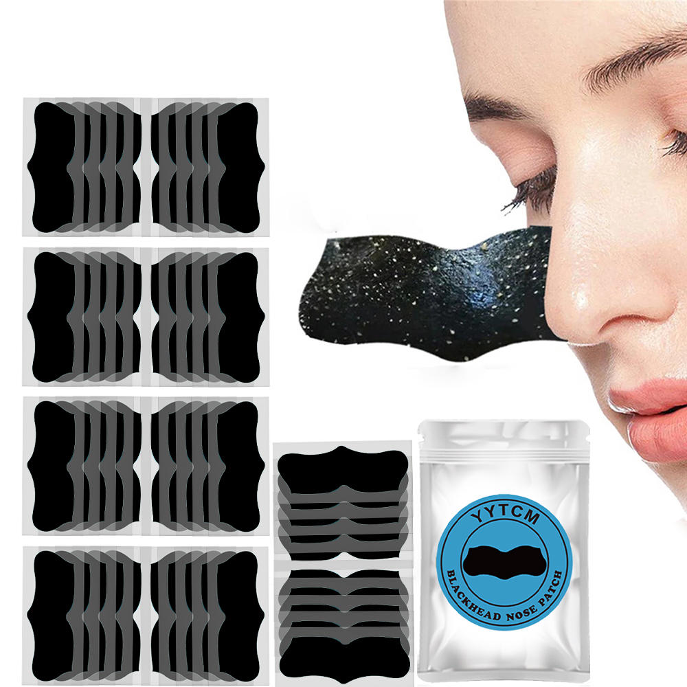Charcoal Pore Strip - Large Size Black Nose Strips Bamboo