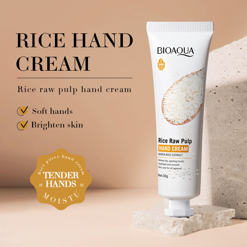 3/5pcs BIOAQUA White Rice Hand - Skincare Bioaqua ulasan dan harga