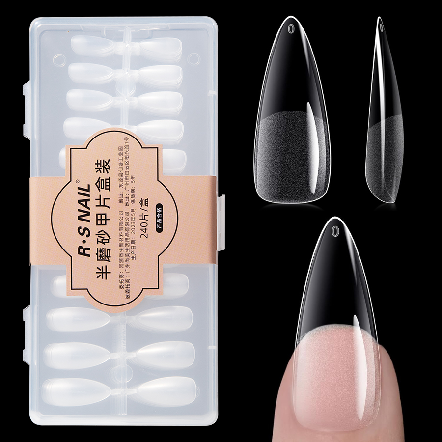 RSNAIL 1/2box Press On Nails W - Cucumber Cooling Gel ulasan dan harga