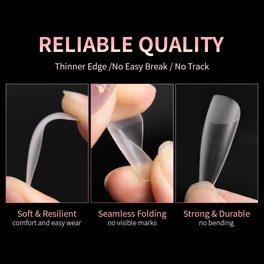 RSNAIL 1/2box Press On Nails W - Cucumber Cooling Gel ulasan dan harga