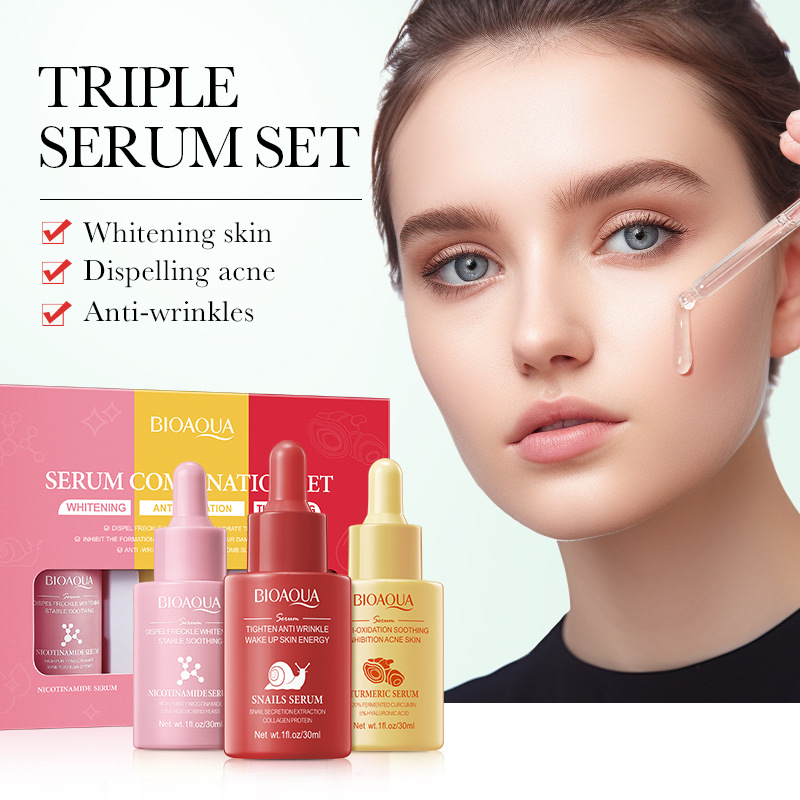 3pcs/set BIOAQUA Vitamin C Ret - Skincare Bioaqua ulasan dan harga