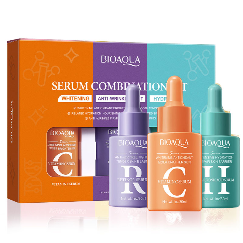 3pcs/set BIOAQUA Vitamin C Ret - Skincare Bioaqua ulasan dan harga