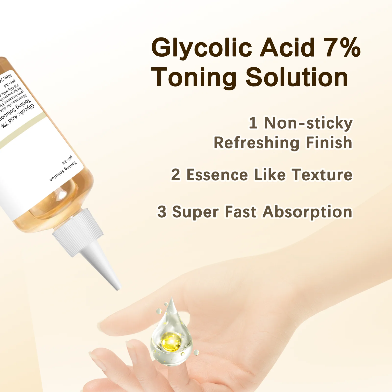 7% Glycolic Acid Toning Soluti - Lactic Acid Toner ulasan dan harga