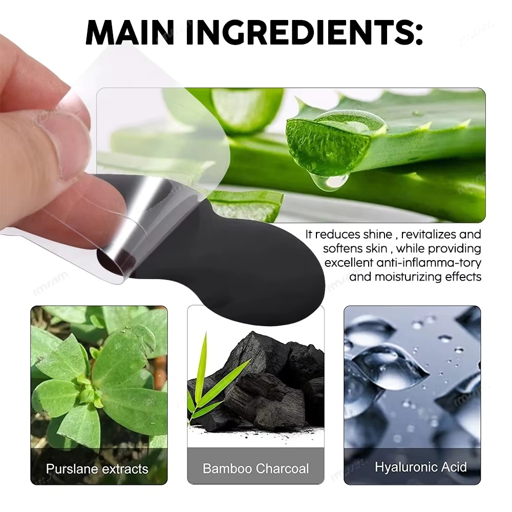 15 Pcs Bamboo Charcoal Blackhe - Charcoal Pore Strip ulasan dan harga