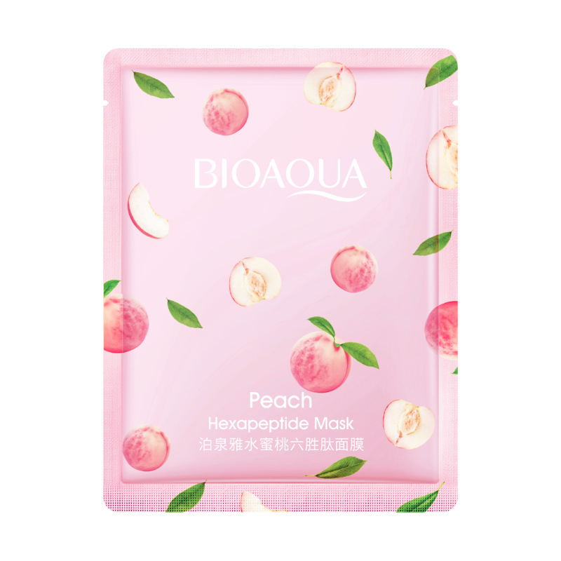 10pcs BIOAQUA Honey Peach Face - Skincare Bioaqua ulasan dan harga