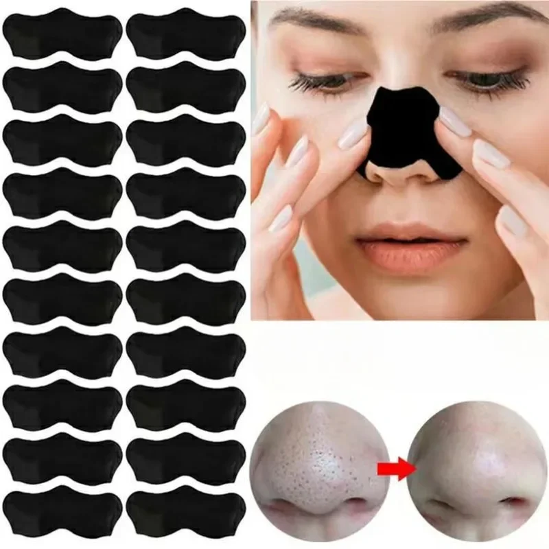 Unisex Blackhead Remove Mask N - Charcoal Pore Strip ulasan dan harga