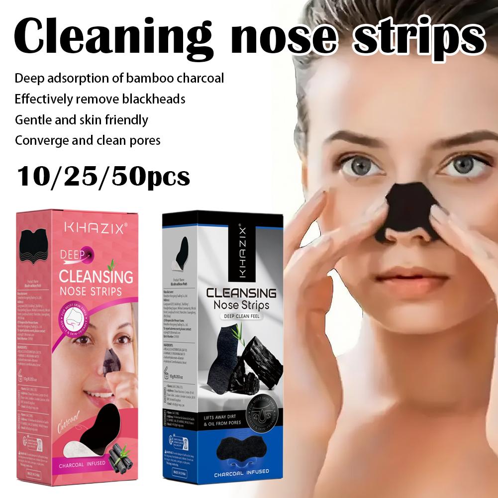 Natural Charcoal Deep Cleansin - Charcoal Pore Strip ulasan dan harga