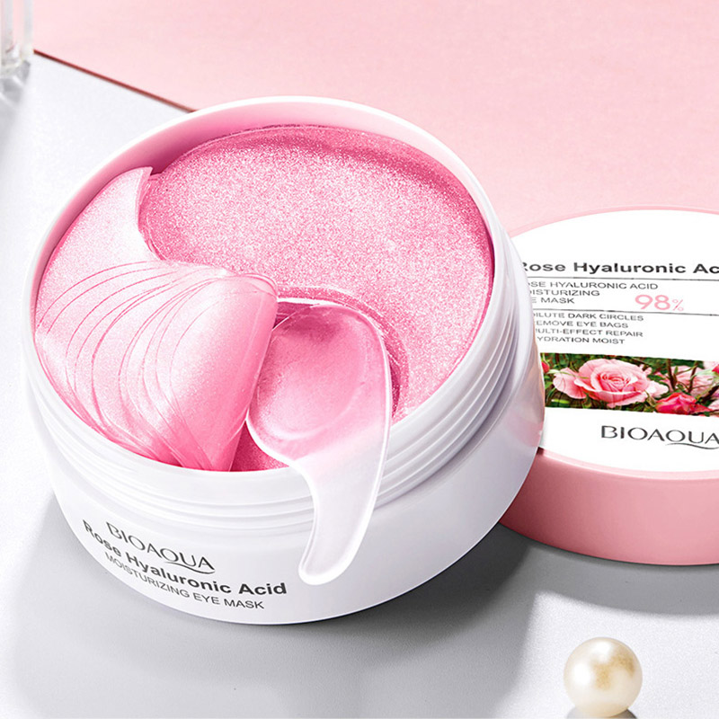 60pcs/box BIOAQUA Rose Hyaluro - Skincare Bioaqua ulasan dan harga