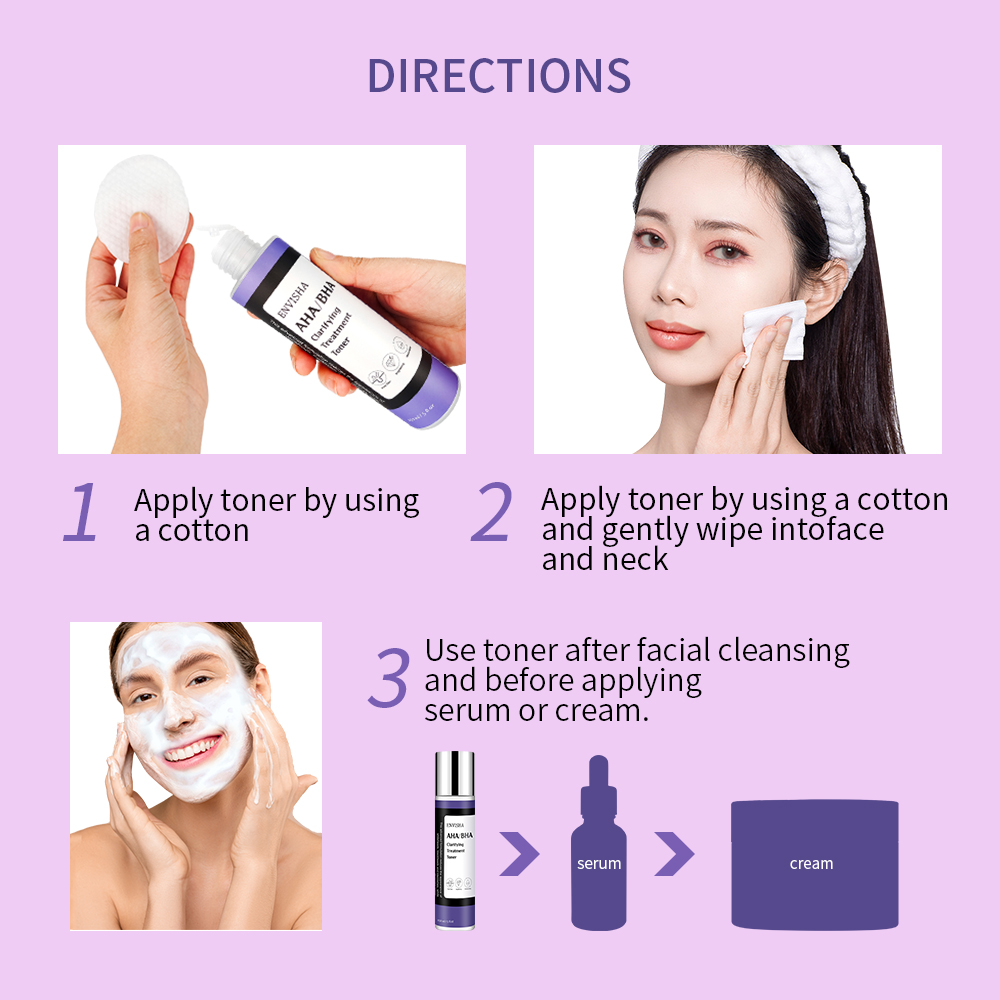 ENVISHA Face Skin Care Cleansi - Lactic Acid Toner ulasan dan harga