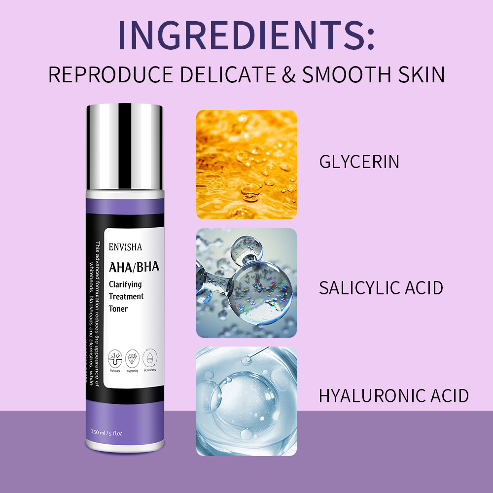 ENVISHA Face Skin Care Cleansi - Lactic Acid Toner ulasan dan harga