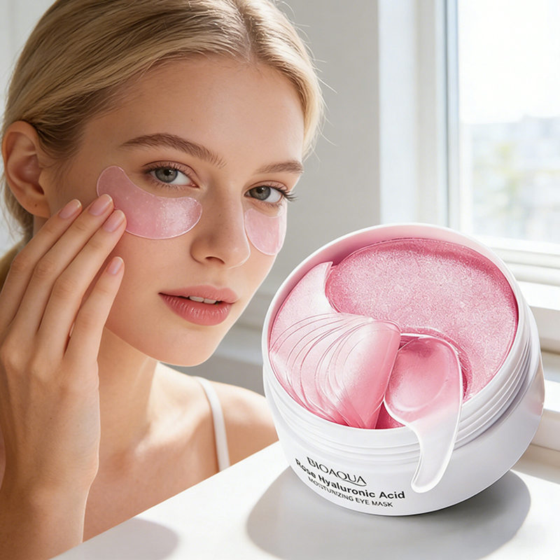 60pcs BIOAQUA Rose Hyaluronic  - Skincare Bioaqua ulasan dan harga