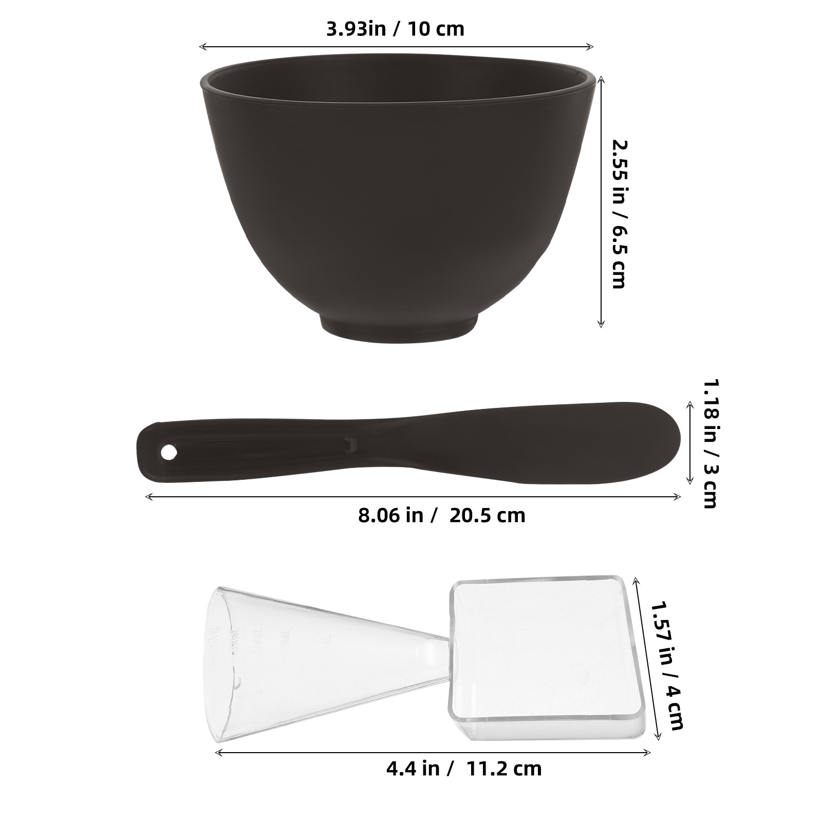 1Set Facial Mask Bowl and Stic - Skincare Routine ulasan dan harga