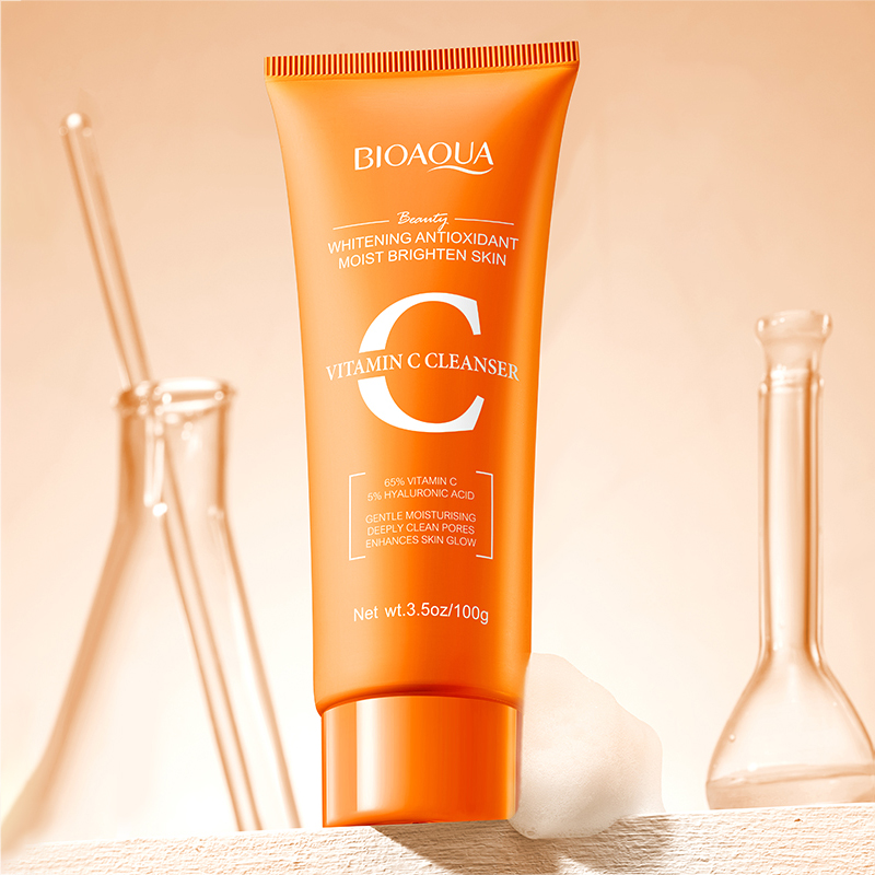 BIOAQUA Vitamin C Facial Clean - Skincare Bioaqua ulasan dan harga