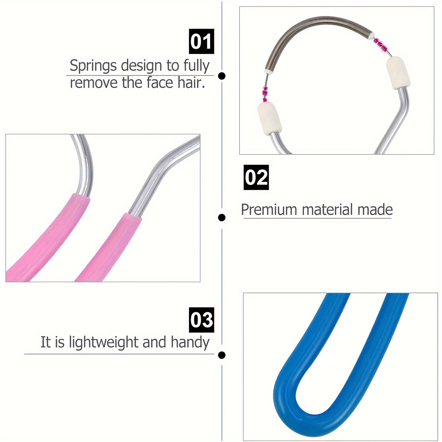 1/2pcs Portable Facial Hair Re - Skincare Routine ulasan dan harga