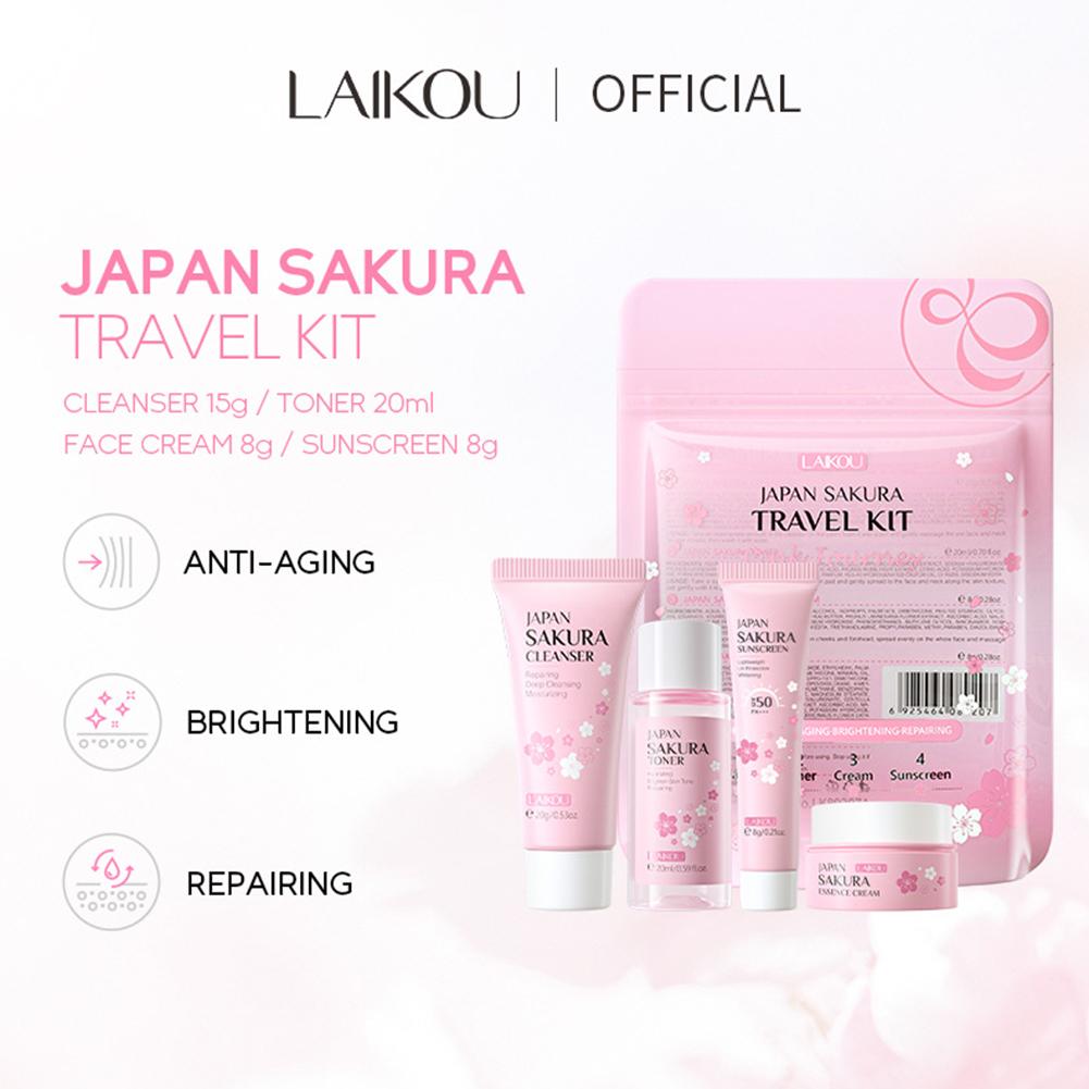 Sakura Skin Care Set facial Cl - Skincare Routine ulasan dan harga