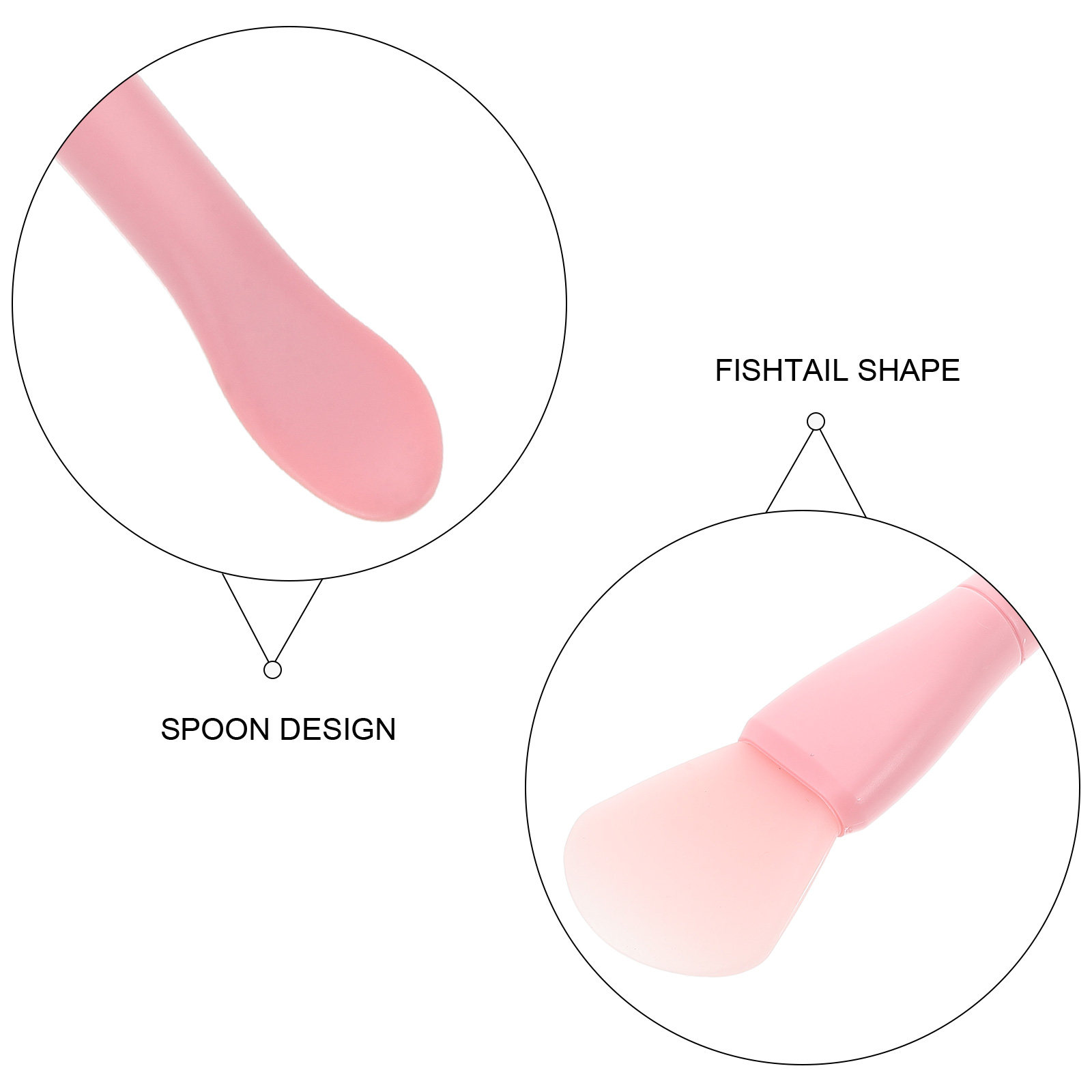 Fish Tail Silicone Mask Brush  - Skincare Routine ulasan dan harga