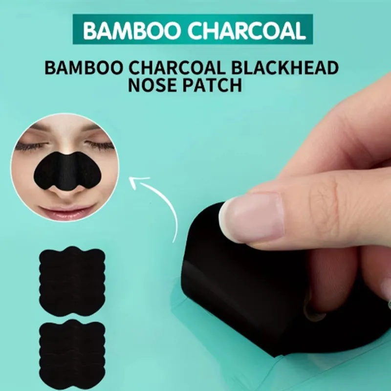 10/20/50Pcs Charcoal Blackhead - Charcoal Pore Strip ulasan dan harga